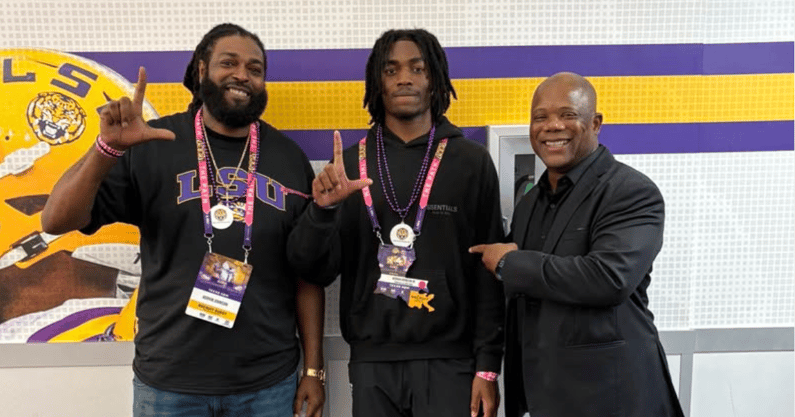 The latest on the new addition to LSU Football's recruiting class
